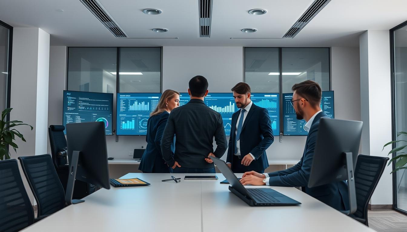 Enterprise software dashboards and business process automation